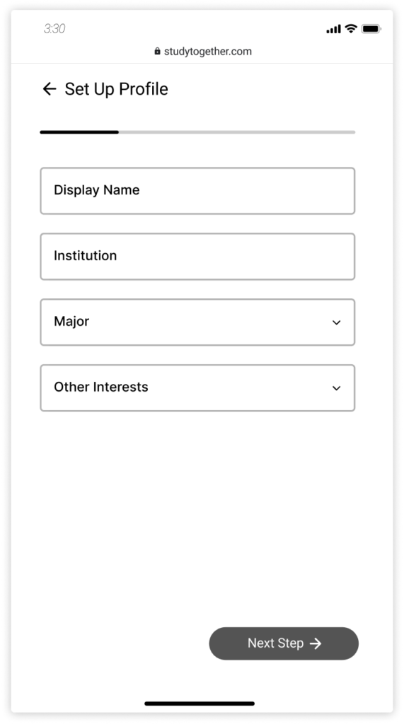 Set Up Profile 6